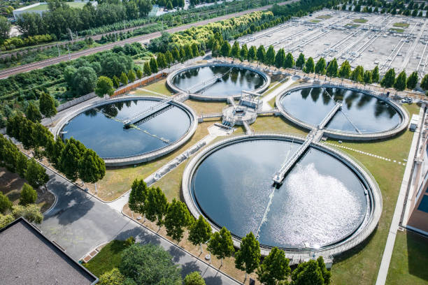 sewage treatment plant factory